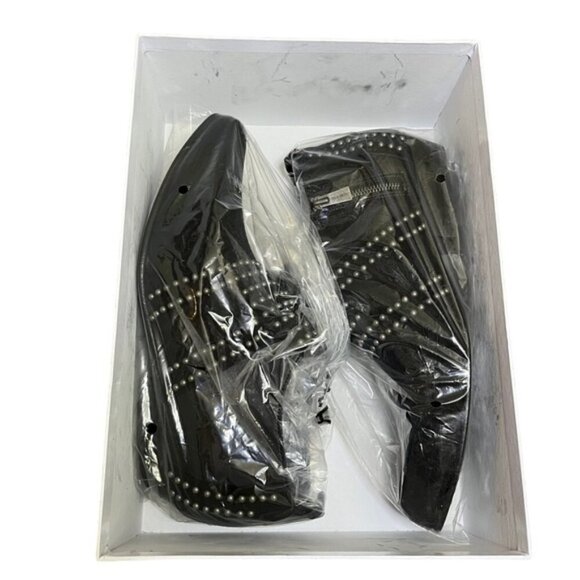 Anine Bing Low Charlie Suede Leather Studded Boot Women Size 37 - Picture 8 of 11